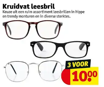 Kruidvat Leesbril aanbieding