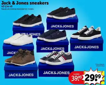 Kruidvat Jack & Jones sneakers 40 t/m 48 aanbieding