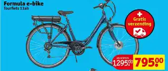 Kruidvat Formula e-bike Tourfiets 13ah aanbieding