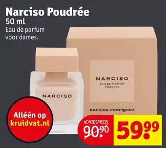 Kruidvat Narciso Poudree 50 ml aanbieding