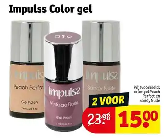 Kruidvat Impulss Color gel aanbieding