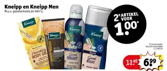 Kruidvat Kneipp en Kneipp Men aanbieding