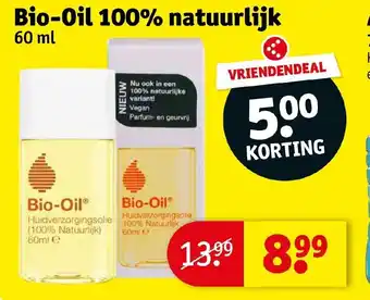 Kruidvat Bio-Oil 100% natuurlijk aanbieding