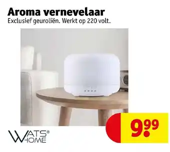 Kruidvat Aroma vernevelaar aanbieding