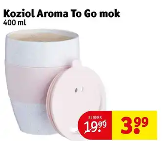 Kruidvat Koziol Aroma To Go mok 400 ml aanbieding