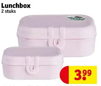 Kruidvat Lunchbox 2 stuks aanbieding