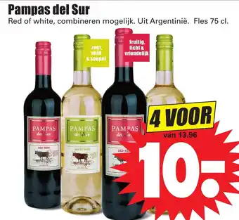 Dirk Pampas del Sur 750ml aanbieding