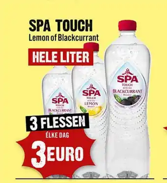 Dirck 3 Spa Touch Lemon Of Blackcurrant aanbieding