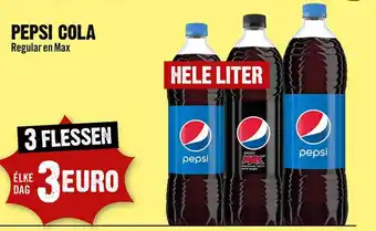 Dirck 3 Pepsi Cola Regular En Max aanbieding