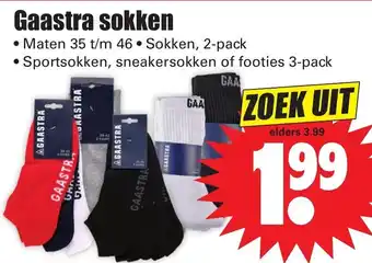 Dirk Gaastra Sokken aanbieding