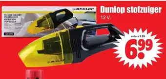 Dirk Dunlop stofzuiger 12V aanbieding