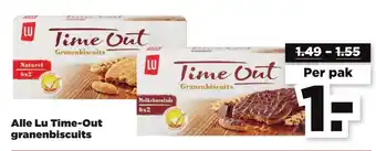 PLUS LU Time-Out granenbiscuits aanbieding