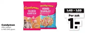 PLUS Candyman 140-240g aanbieding