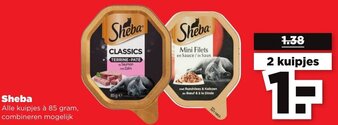 PLUS Sheba 85g aanbieding