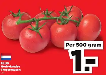 PLUS PLUS Nederlandse Trostomaten 500g aanbieding