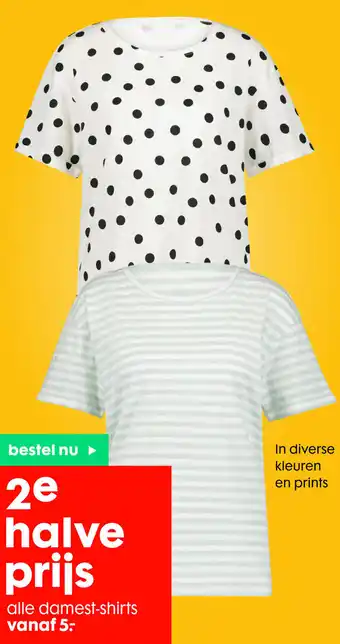 HEMA Dames T-shirt aanbieding