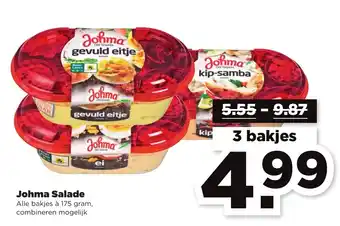 PLUS Johma salade 175g aanbieding