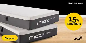 Beter Bed Maxi matrassen aanbieding