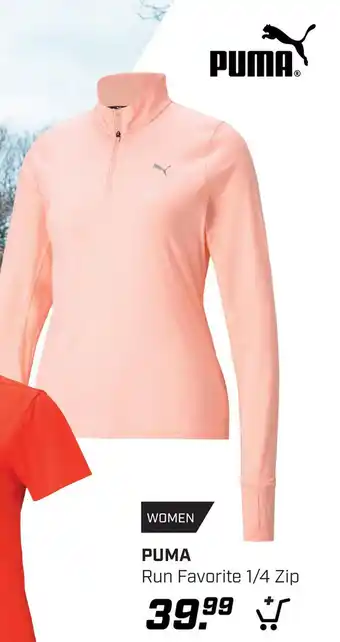 Daka Sport Puma Run Favorite 1/4 Zip aanbieding