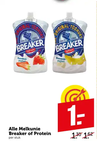 Coop Alle Melkunie Breaker of Protein aanbieding