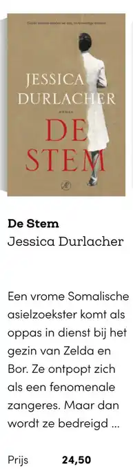 BookSpot De Stem - Jessica Durlacher aanbieding