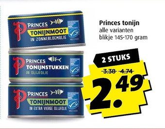 Boni Princes tonijn aanbieding