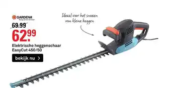 Karwei Gardena Elektrische Heggenschaar EasyCut 450-50 aanbieding