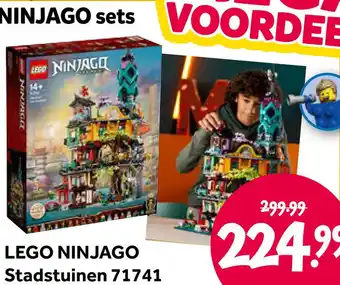 Intertoys LEGO NINJAGO Stadstuinen 71741 aanbieding