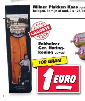 Nettorama Enkhuizer Ger. Haringkoning 100 gram aanbieding