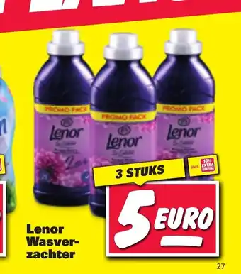 Nettorama Lenor Wasverzachter 3 stuks aanbieding