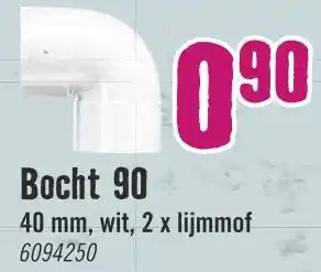 Hornbach Bocht 90 aanbieding