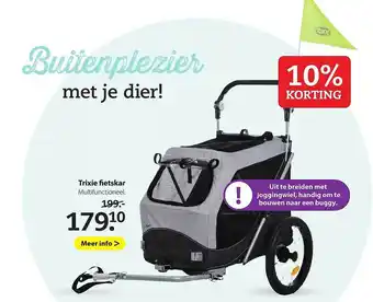 Pets Place Trixie Fietskar 10% Korting aanbieding