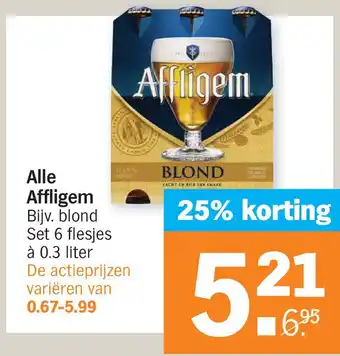 Albert Heijn Alle Affligem aanbieding