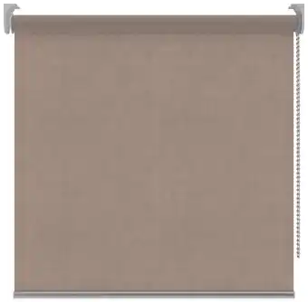 Karwei Rolgordijn Velvet verduisterend taupe (5866) 90x190 cm (bxh) aanbieding