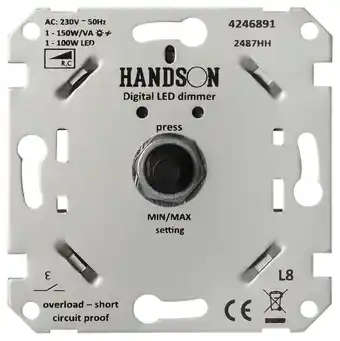 Karwei KARWEI Led dimmer inbouw 1-150W Universeel aanbieding