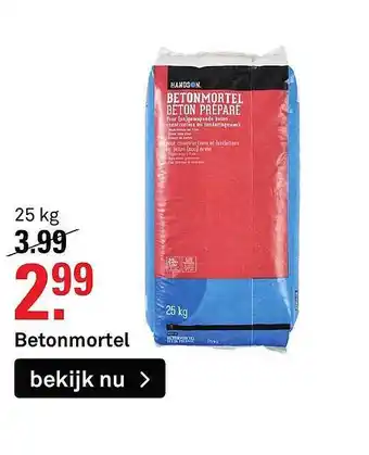 Karwei Betonmortel aanbieding