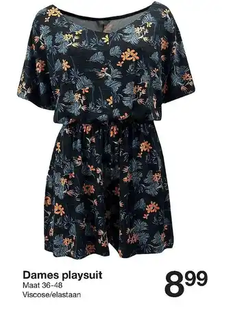 Zeeman Dames playsuit aanbieding