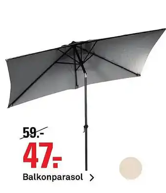 Karwei Balkonparasol aanbieding