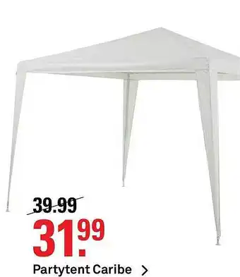 Karwei Partytent Caribe aanbieding