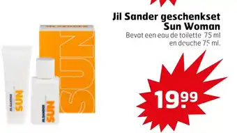 Trekpleister Jil Sander geschenkset Sun Woman aanbieding