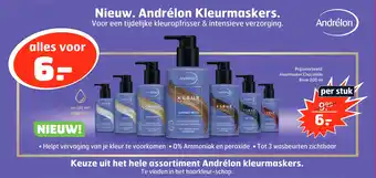 Trekpleister Keuze uit het hele assortiment Andrélon kleurmaskers aanbieding