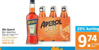 Albert Heijn Alle Aperol aanbieding