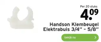 GAMMA Handson Klembeugel Elektrabuis 3/4" - 5/8" aanbieding