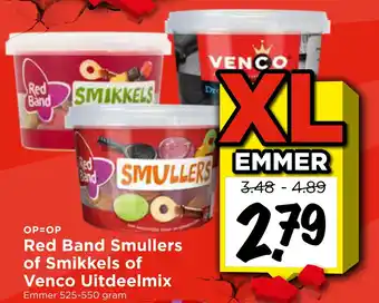 Vomar Voordeelmarkt Red Band Smullers of Smikkels of Venco Uitdeelmix aanbieding