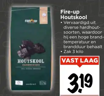 Vomar Voordeelmarkt Fire-up Houtskool aanbieding