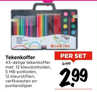 Vomar Voordeelmarkt Tekenkoffer aanbieding