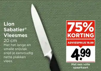 Vomar Voordeelmarkt Lion Sabatier® Vleesmes 20 cm aanbieding