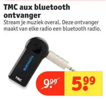 Kruidvat TMC aux bluetooth ontvanger aanbieding