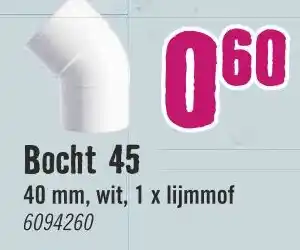 Hornbach Bocht 45 aanbieding