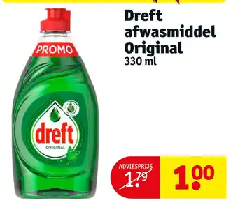 Kruidvat Dreft afwasmiddel Original aanbieding